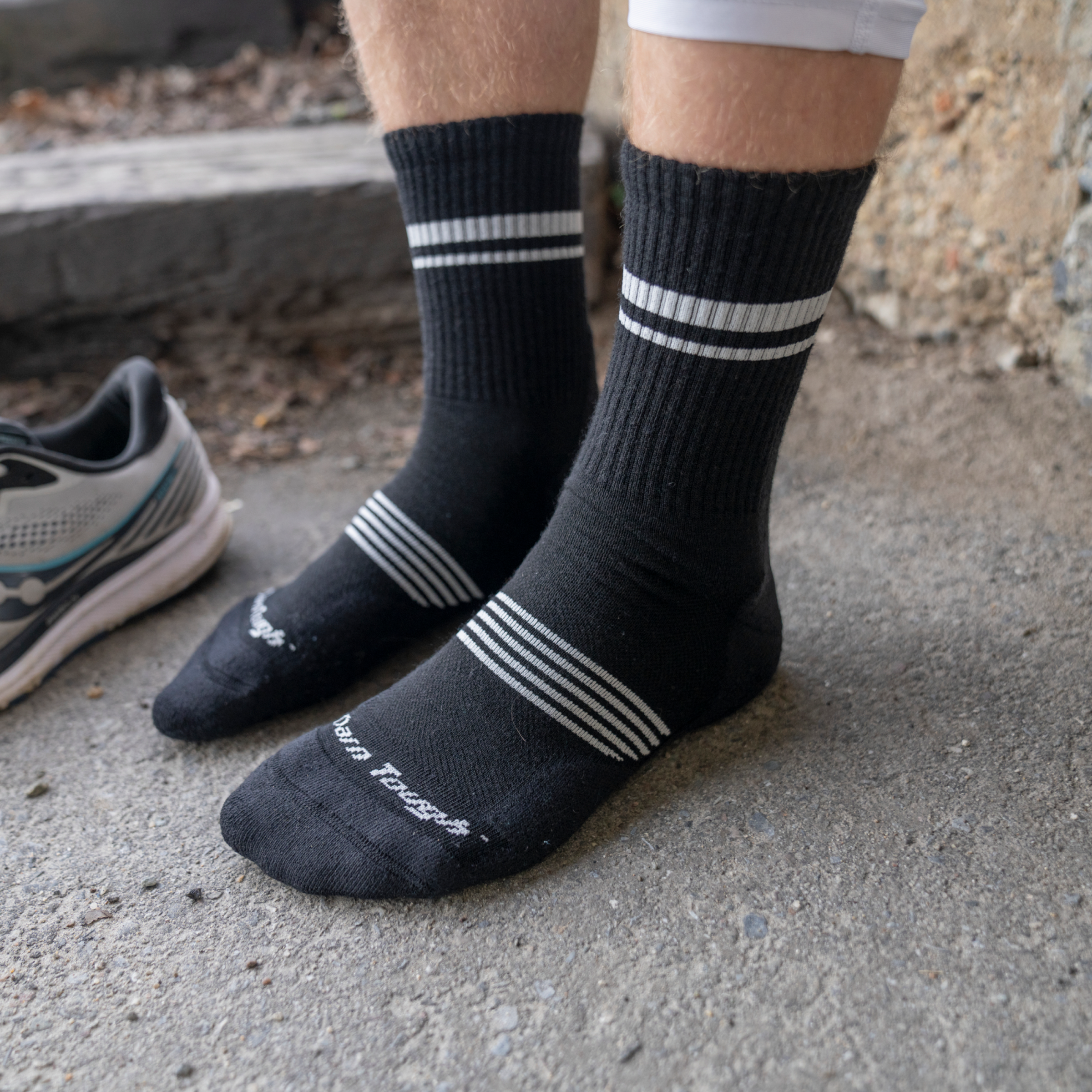 Men's Element Micro Crew Lightweight Running Socks