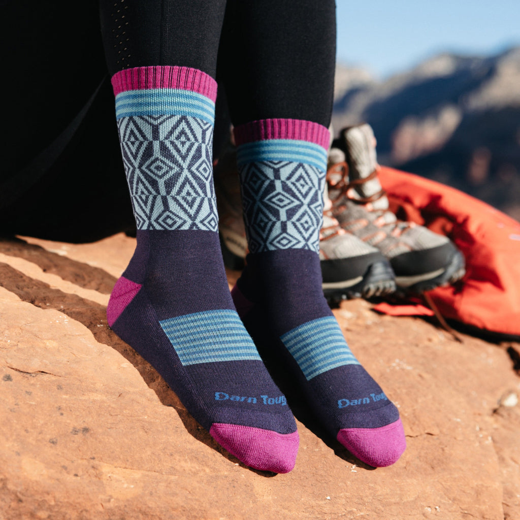Women's Sobo Micro Crew Lightweight Hiking Socks- Last Chance