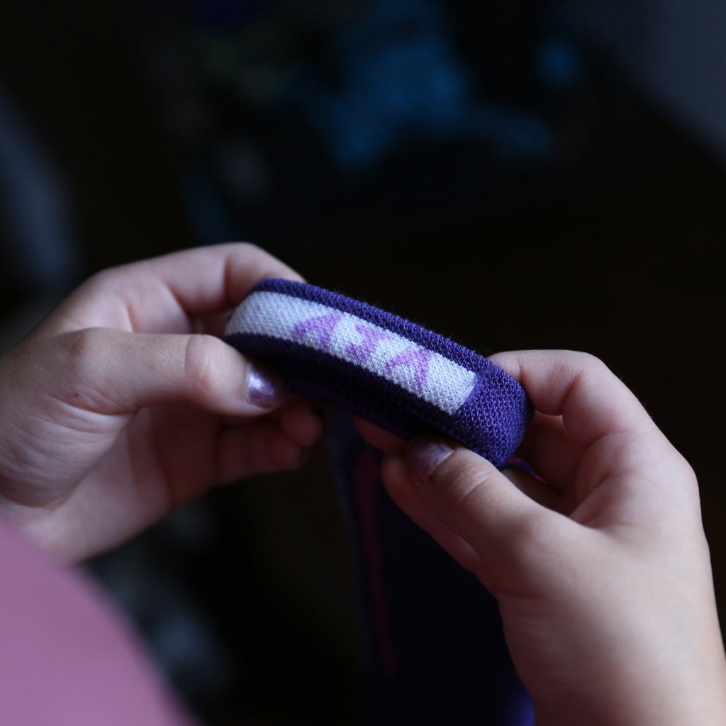 Kids T-Bar Over-the-Calf Midweight Ski & Snowboard Socks