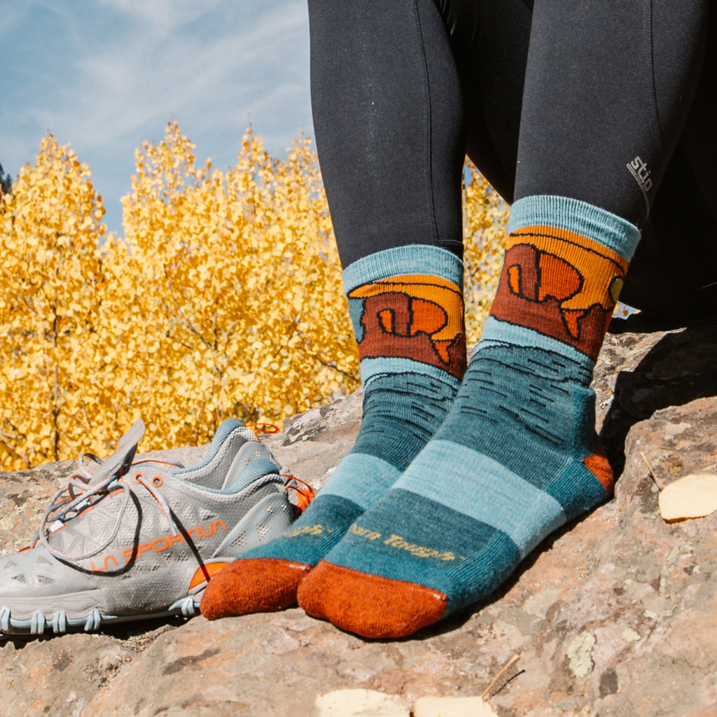 Women's Celeste Micro Crew Midweight Hiking Socks