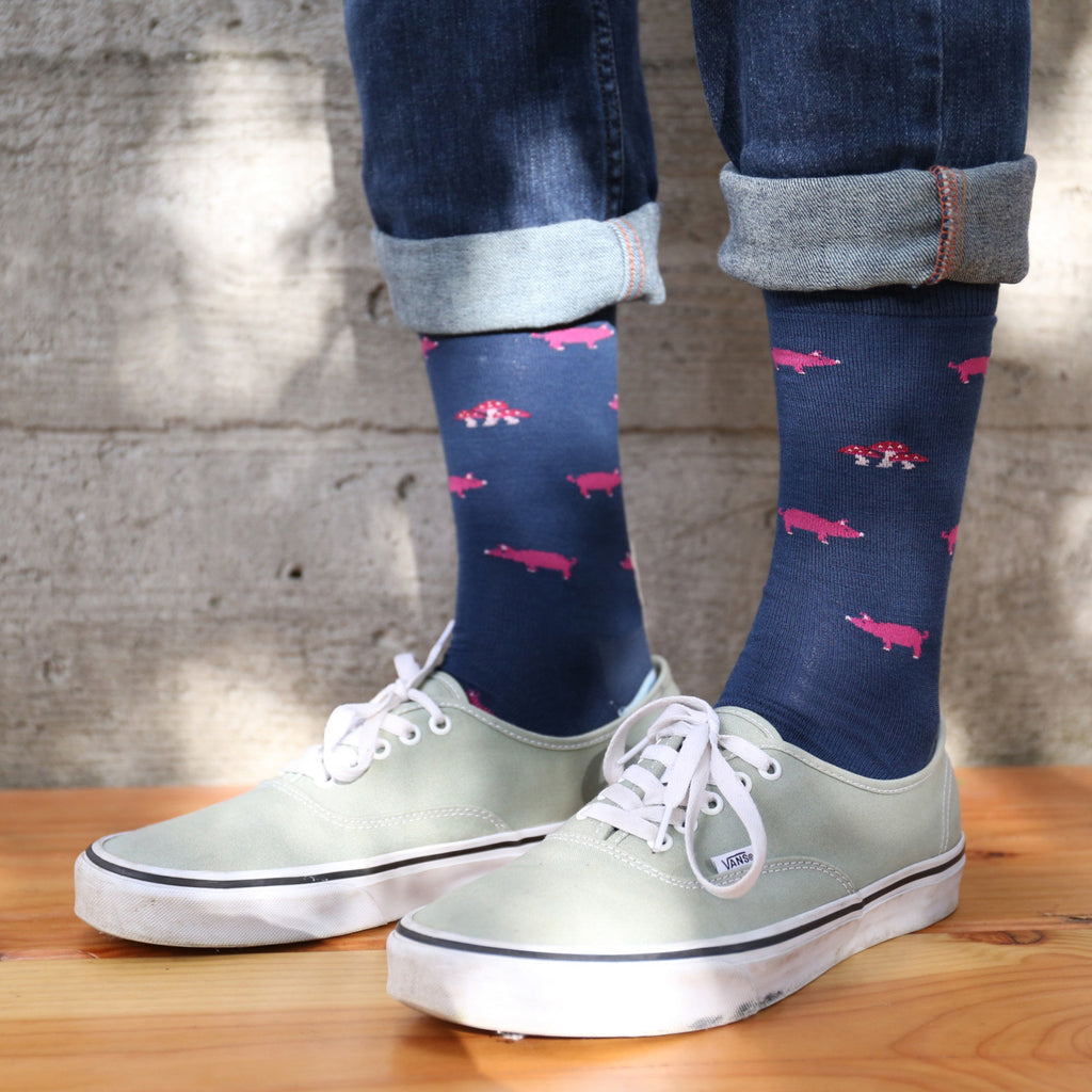 Men's Truffle Hog Crew Lightweight Lifestyle Socks