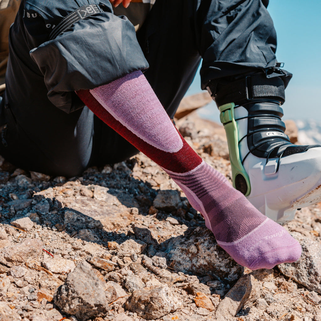 Women's Outer Limits Over-the-Calf Lightweight Ski & Snowboard Socks