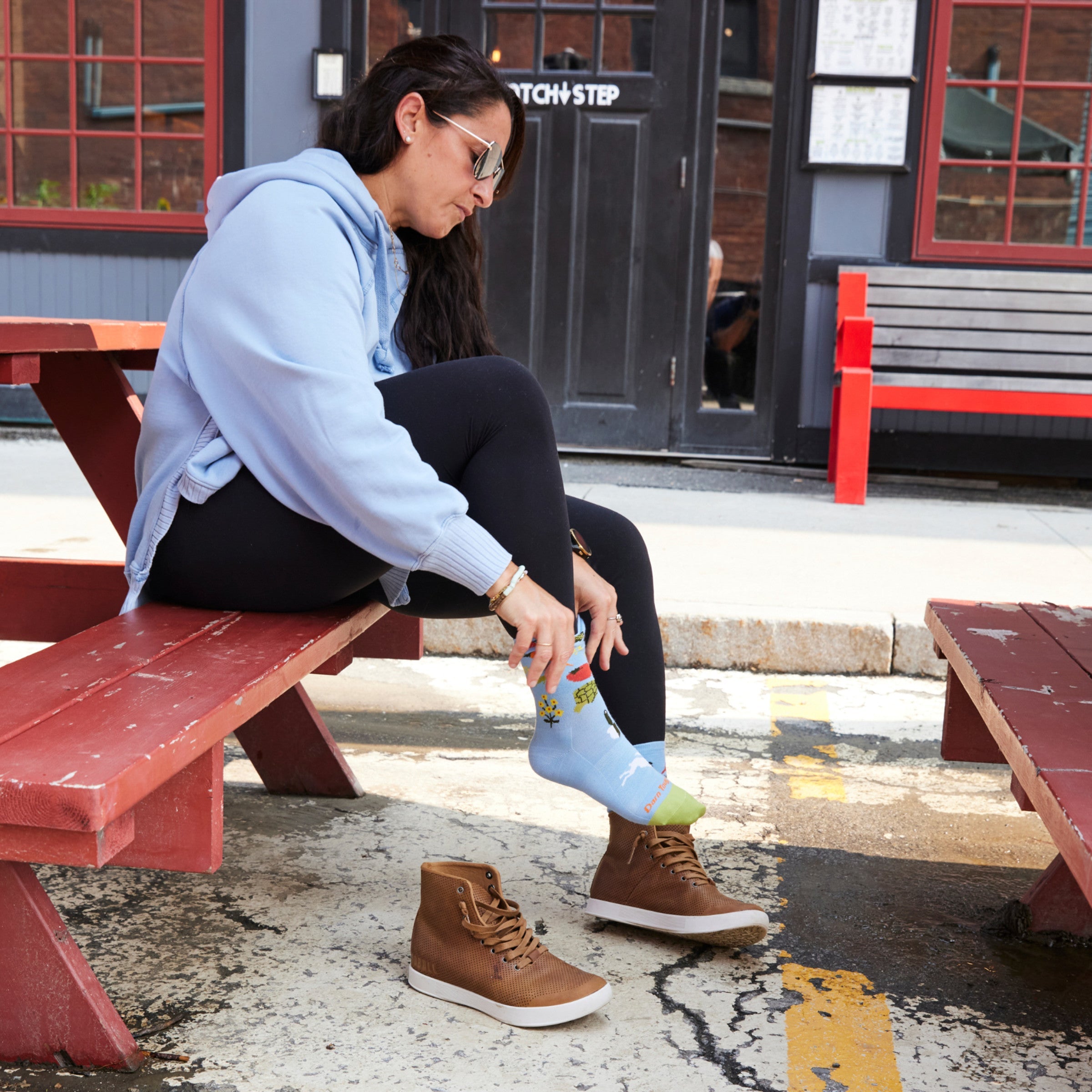 Women's Farmer's Market Crew Lightweight Lifestyle Socks