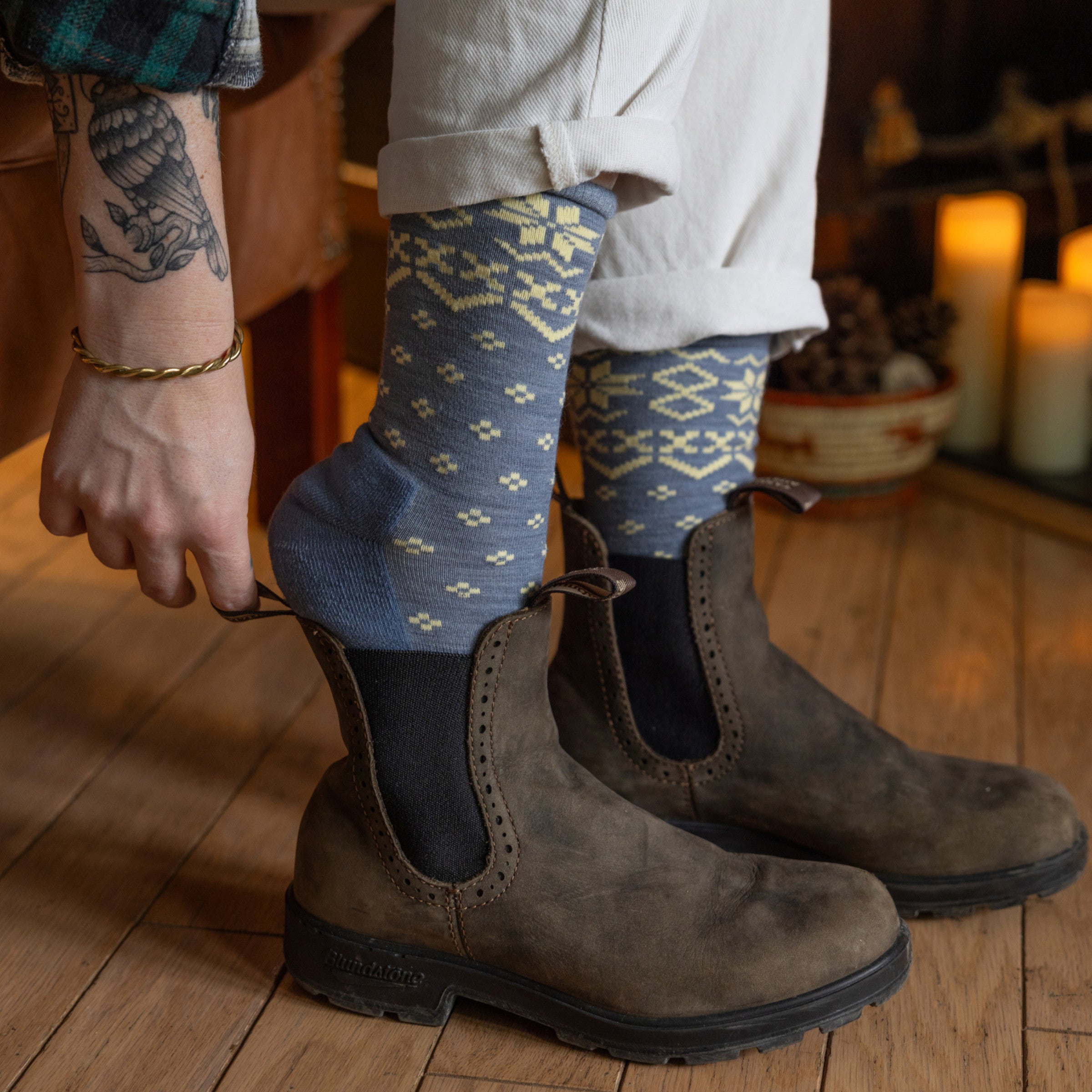 Women's Shetland Crew Lightweight Lifestyle Socks