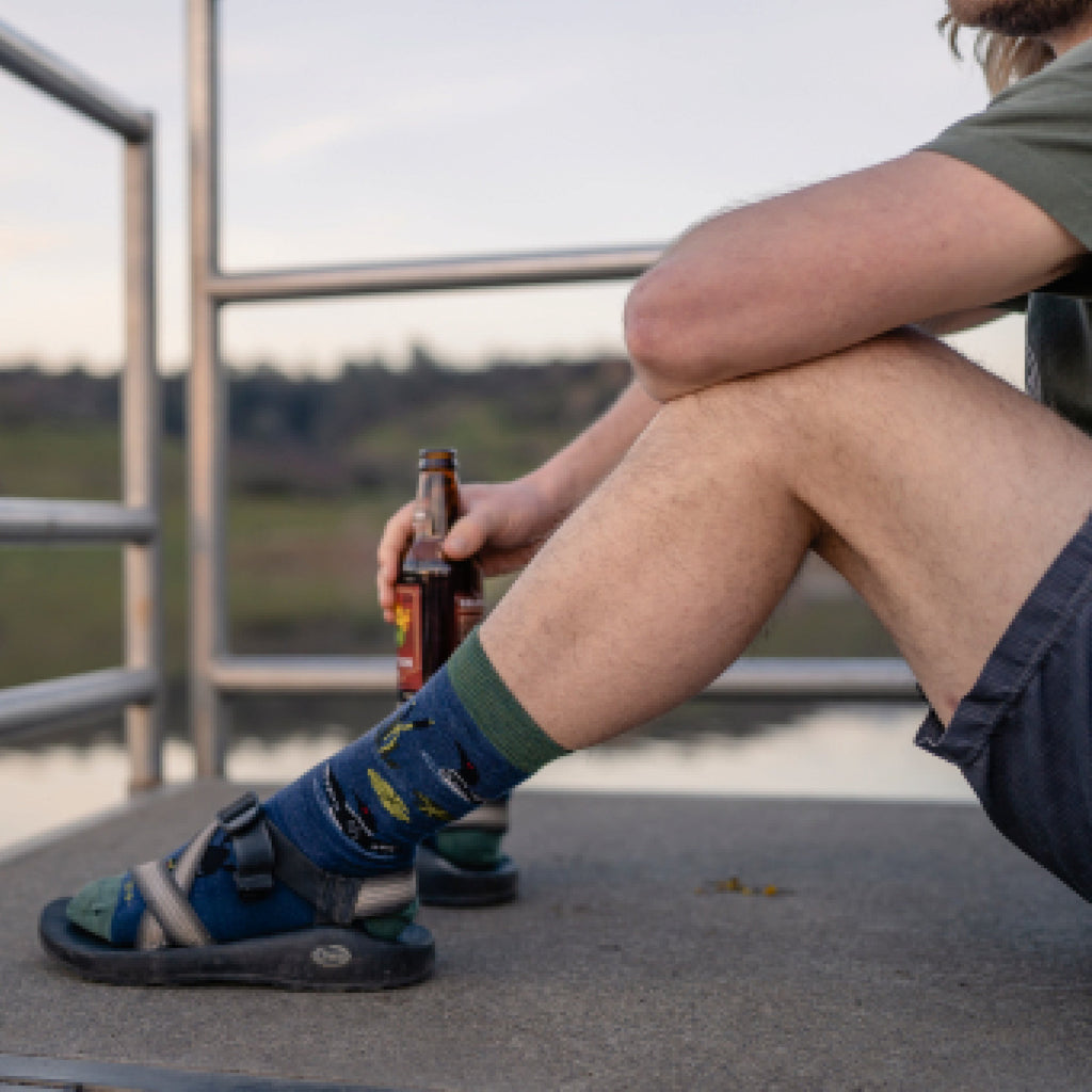 Men's Diver Crew  Lightweight Lifestyle Sock-Last Chance