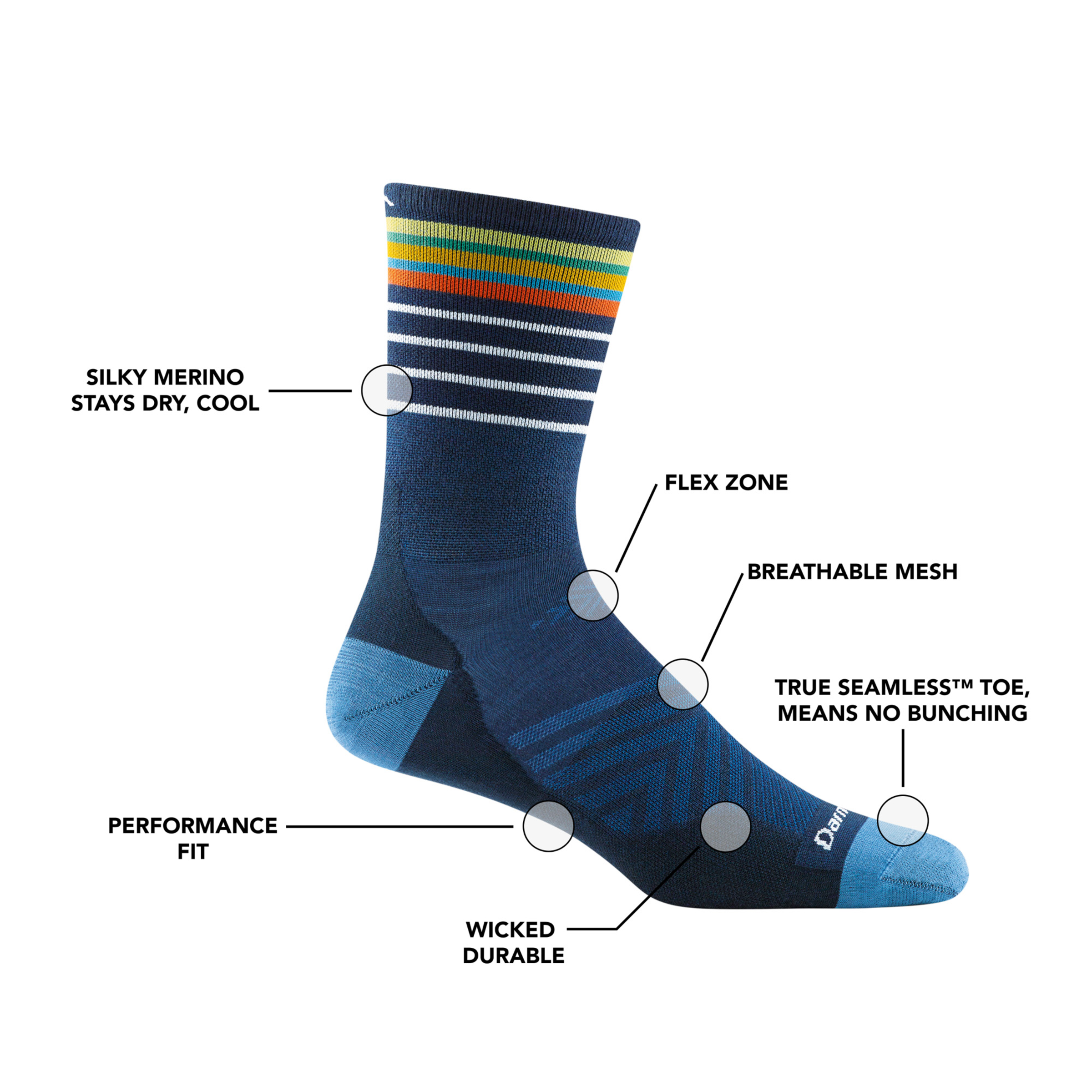 Men's Stride Micro Crew Ultra-Lightweight Running Socks
