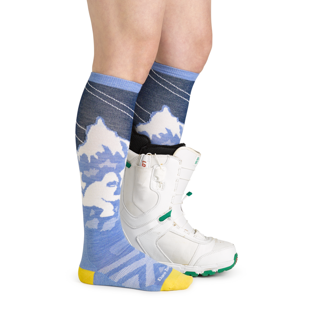 Women's Yeti Over-the-Calf Lightweight Ski & Snowboard Socks
