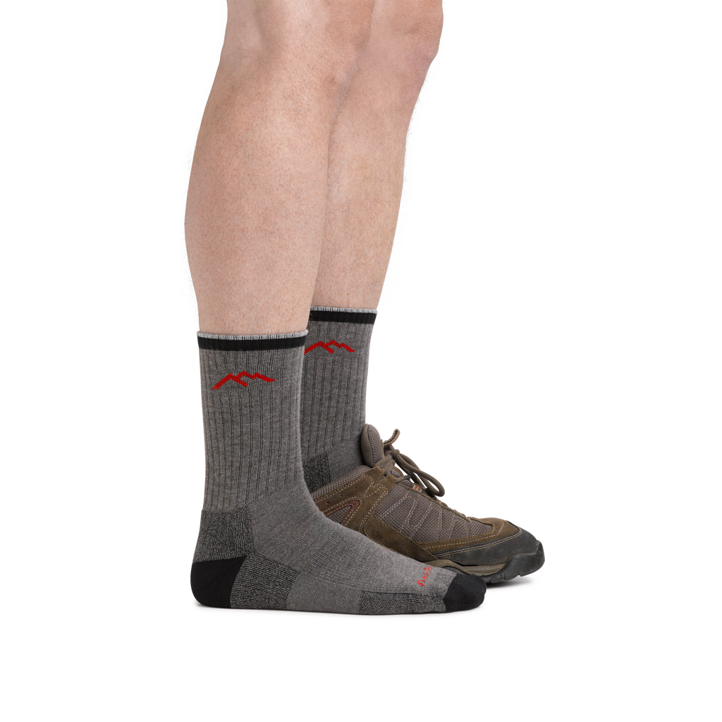 Men's Coolmax® Hiker Micro Crew Midweight Hiking Socks