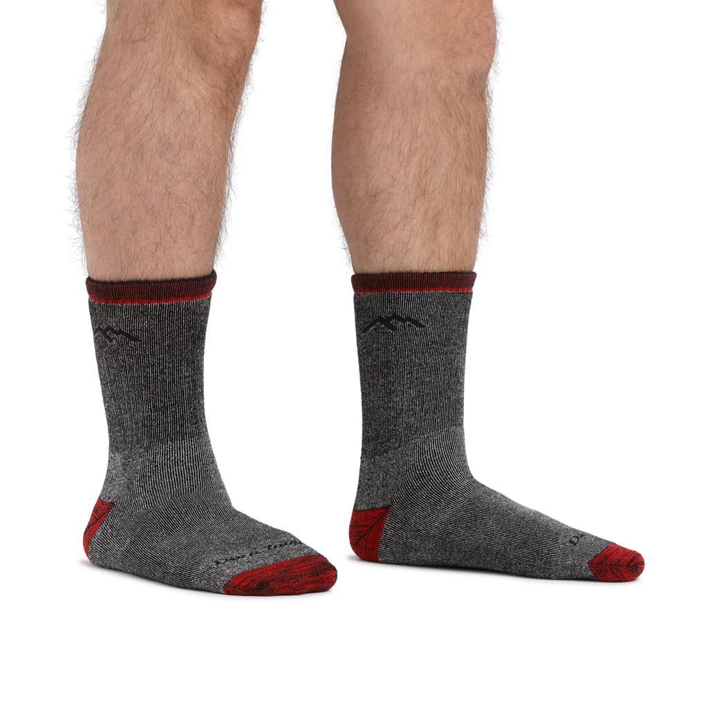 Men's Mountaineering Micro Crew Heavyweight Hiking Socks