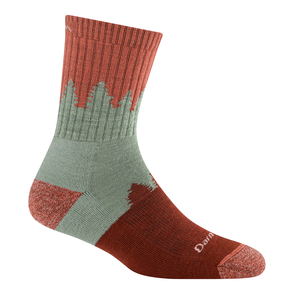 Women's Treeline Micro Crew Midweight Hiking Socks