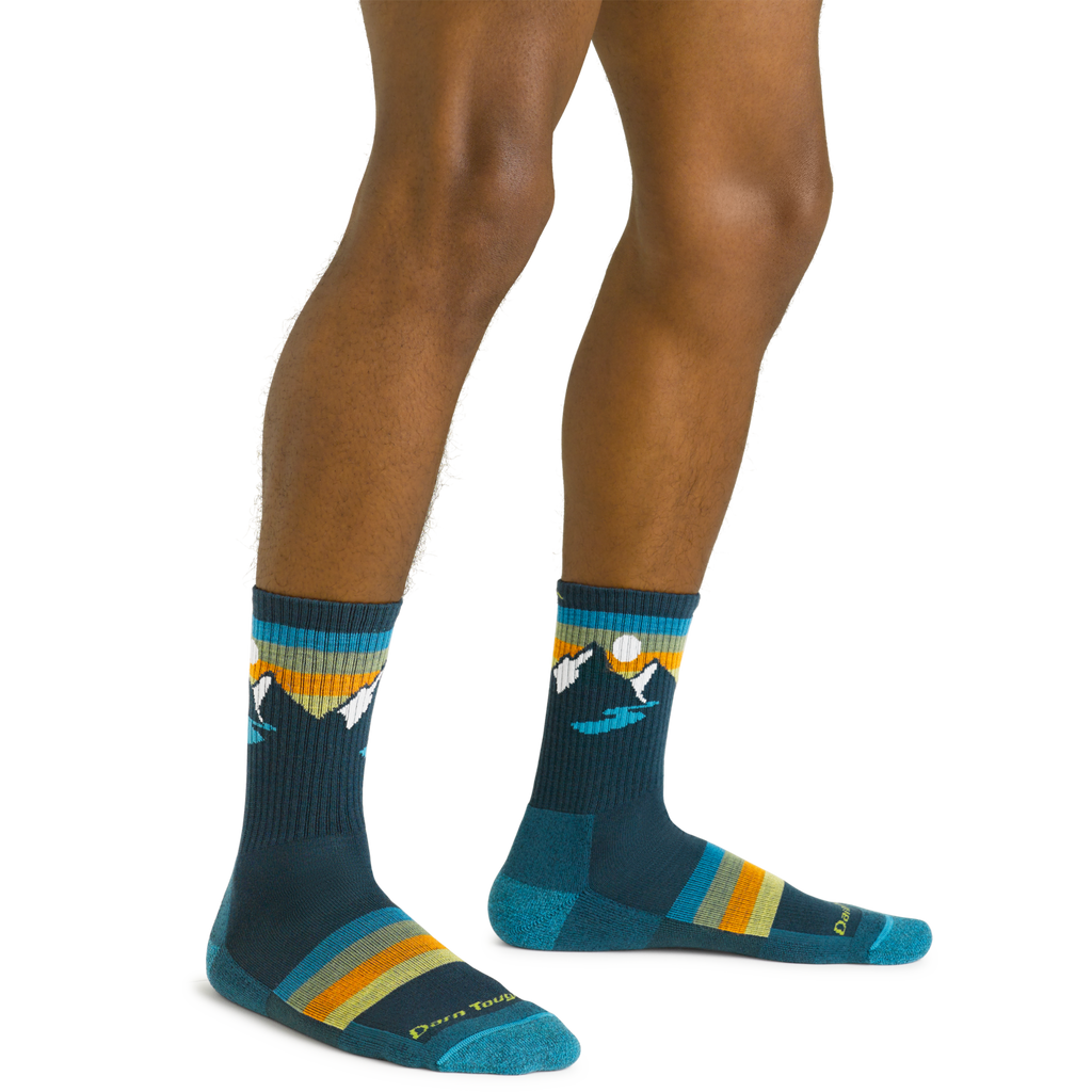 Men's Sunset Ridge Micro Crew Lightweight Hiking Socks