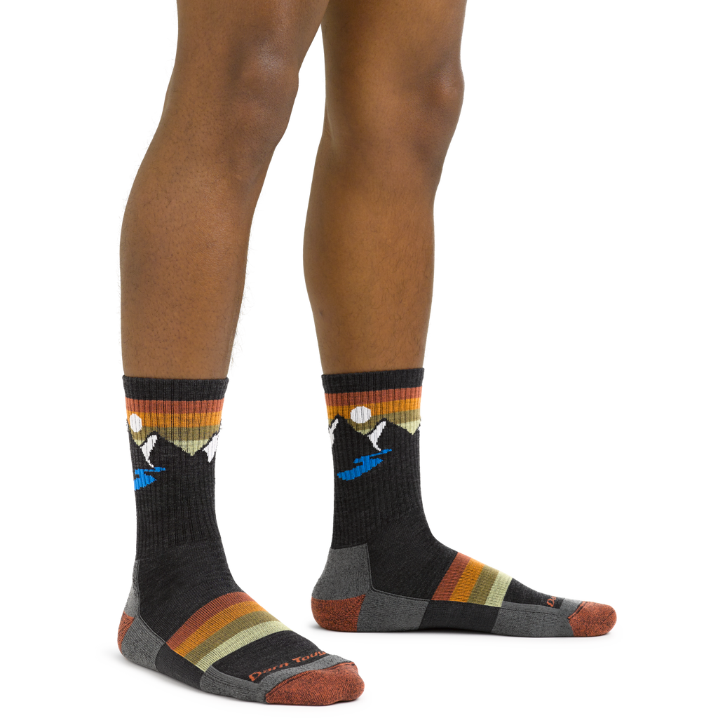 Men's Sunset Ridge Micro Crew Lightweight Hiking Socks