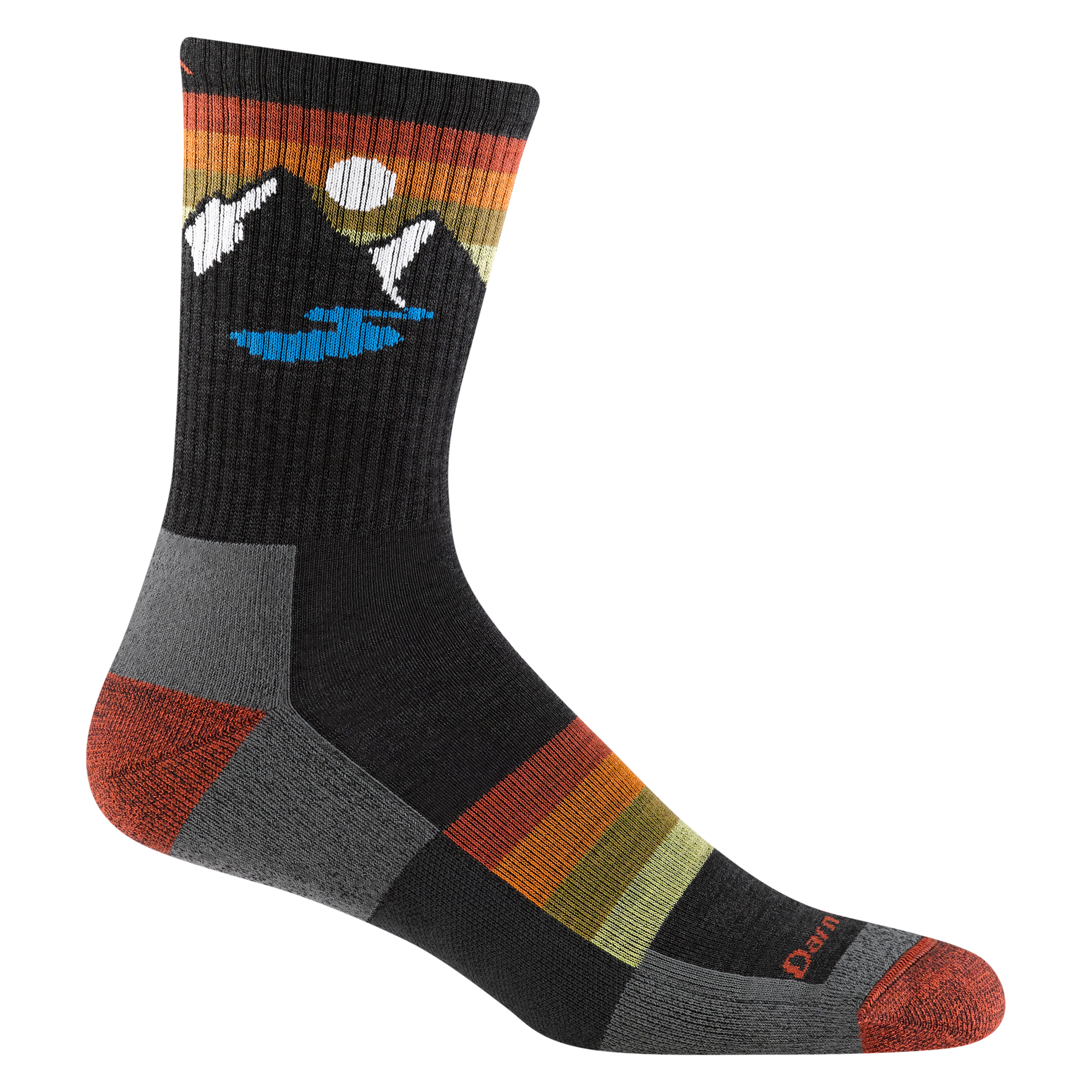 Men's Sunset Ridge Micro Crew Lightweight Hiking Socks