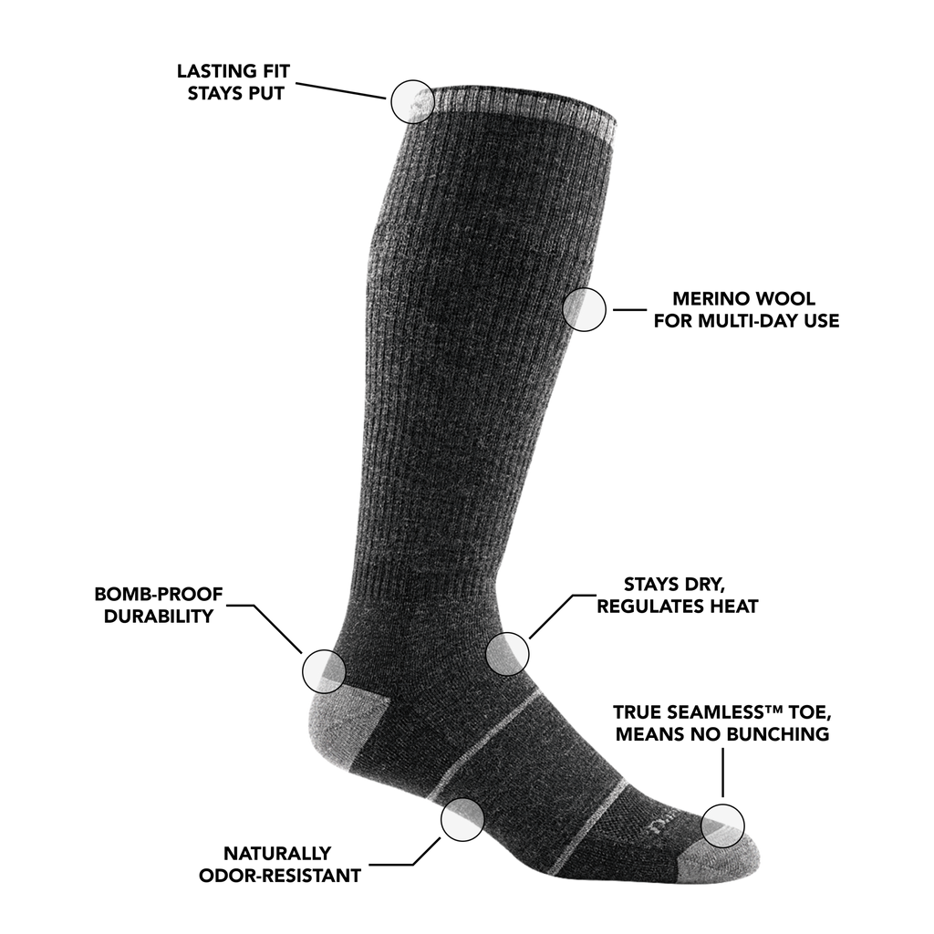 Men's Paul Bunyan Over-the-Calf  Midweight Work Sock