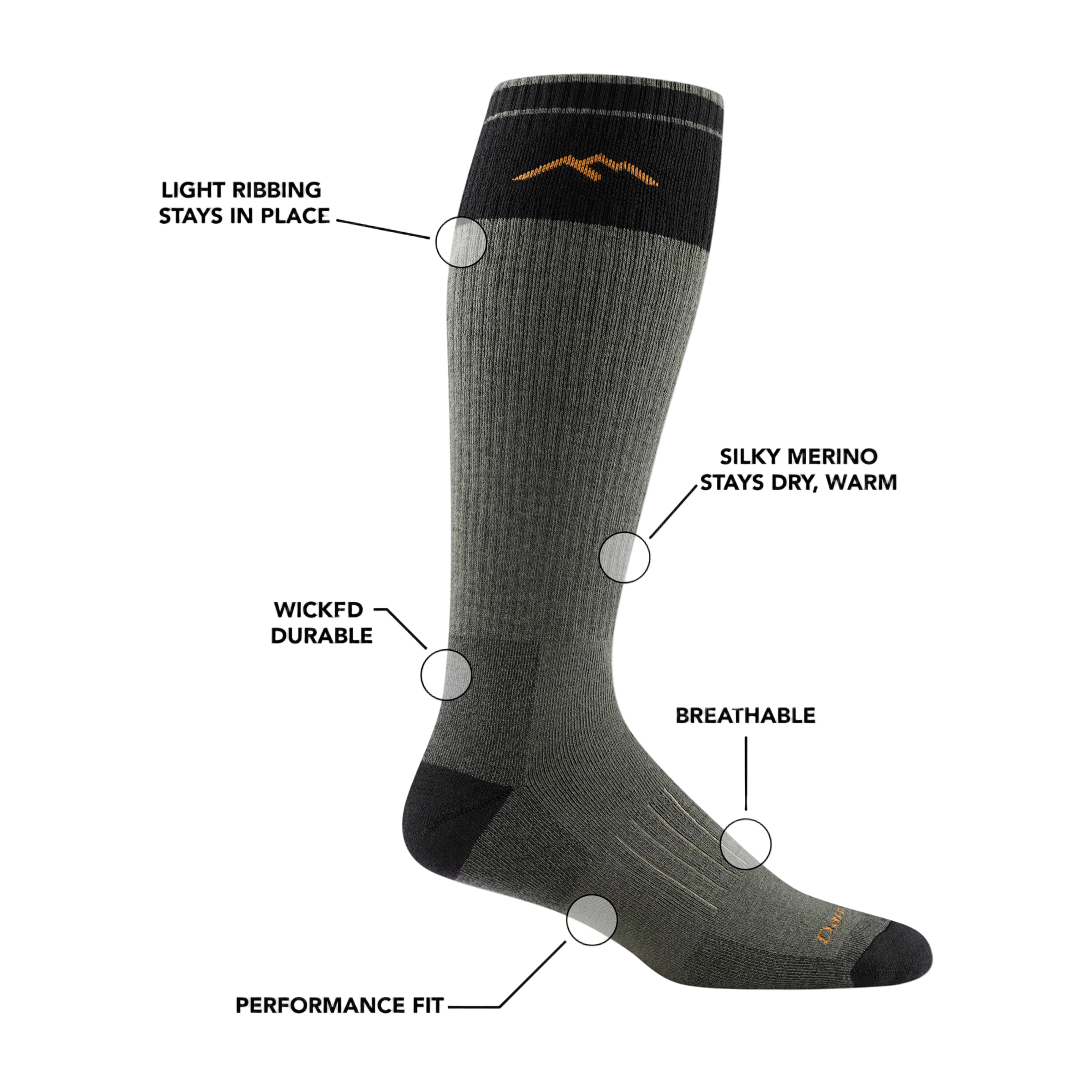 Over-the-Calf Heavyweight Hunting Socks