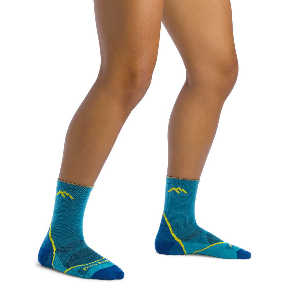 Kids Light Hiker Micro Crew Lightweight Hiking Socks