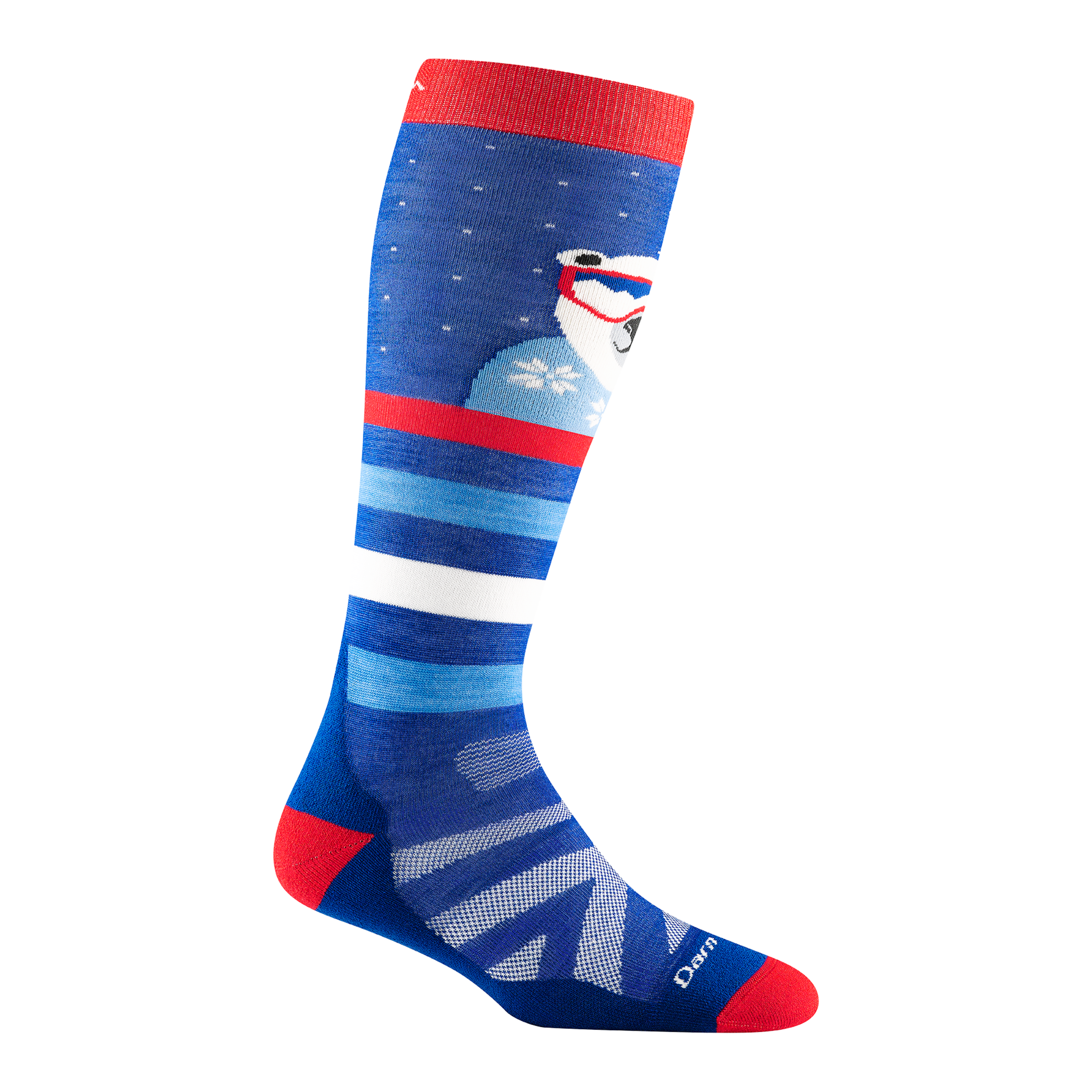 Kids Polar Patroller Over-The-Calf  Midweight Ski & Snowboard Sock-Last Chance