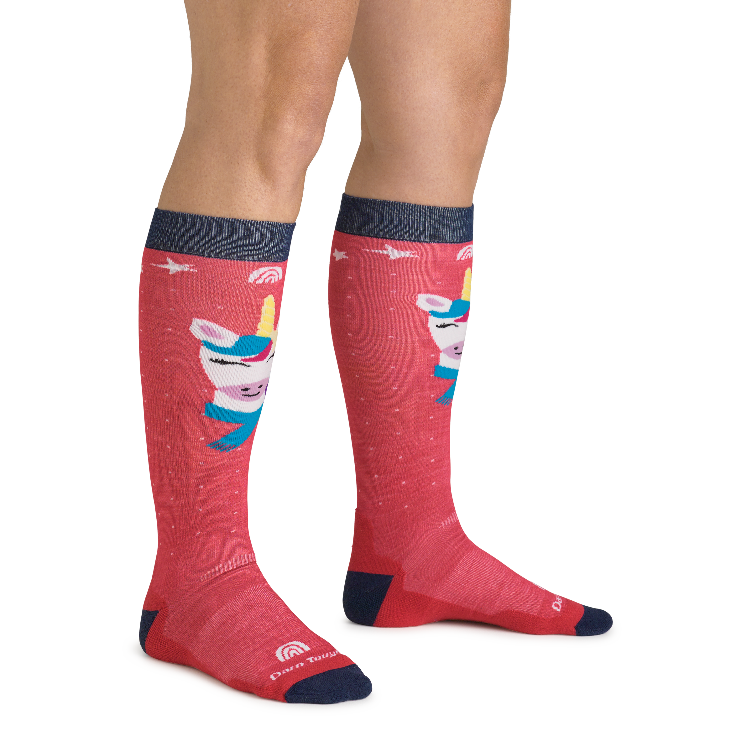 Kids Magic Mountain Over-the-Calf Midweight Ski & Snowboard Socks