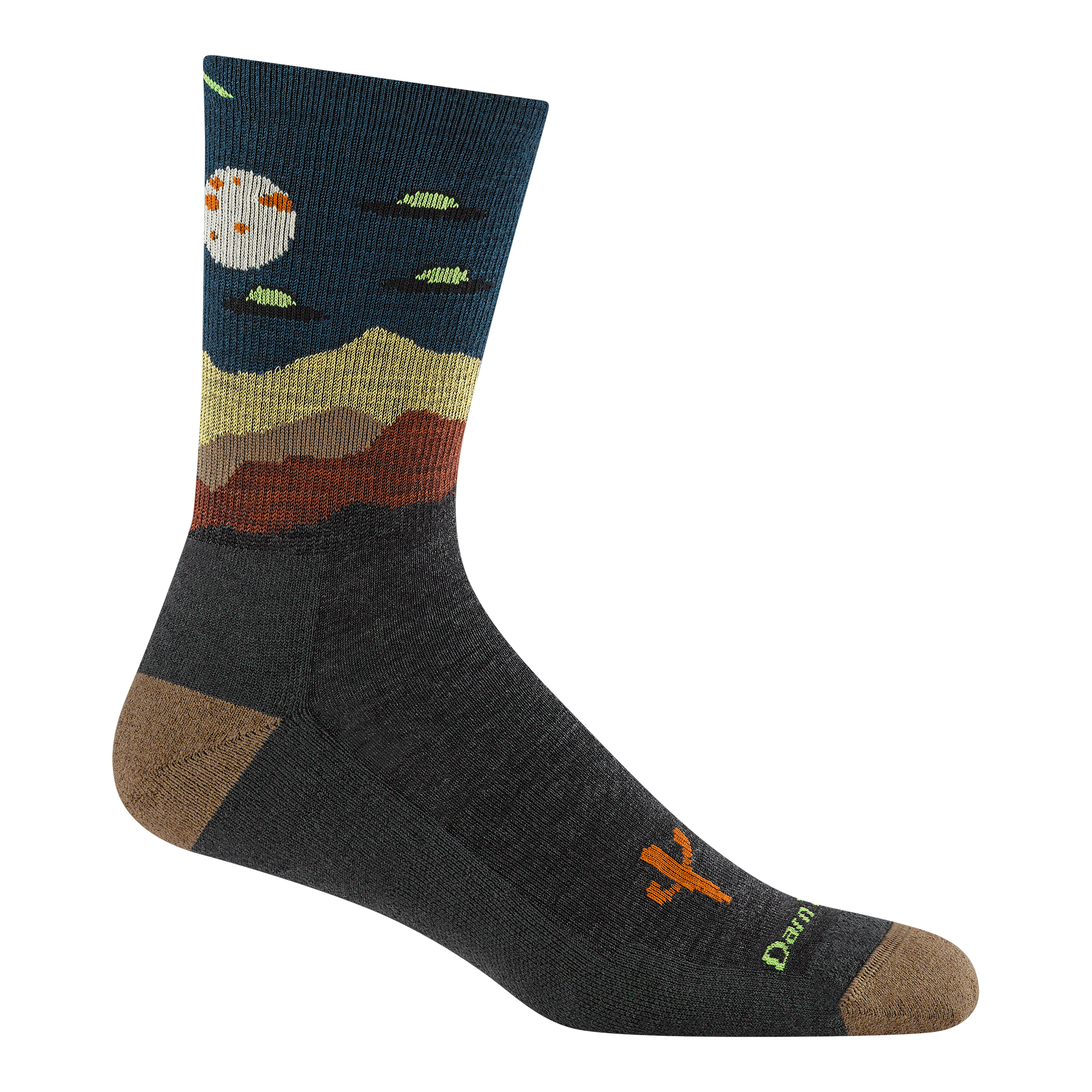 Men's Spaced Out Micro Crew Lightweight Hiking Socks