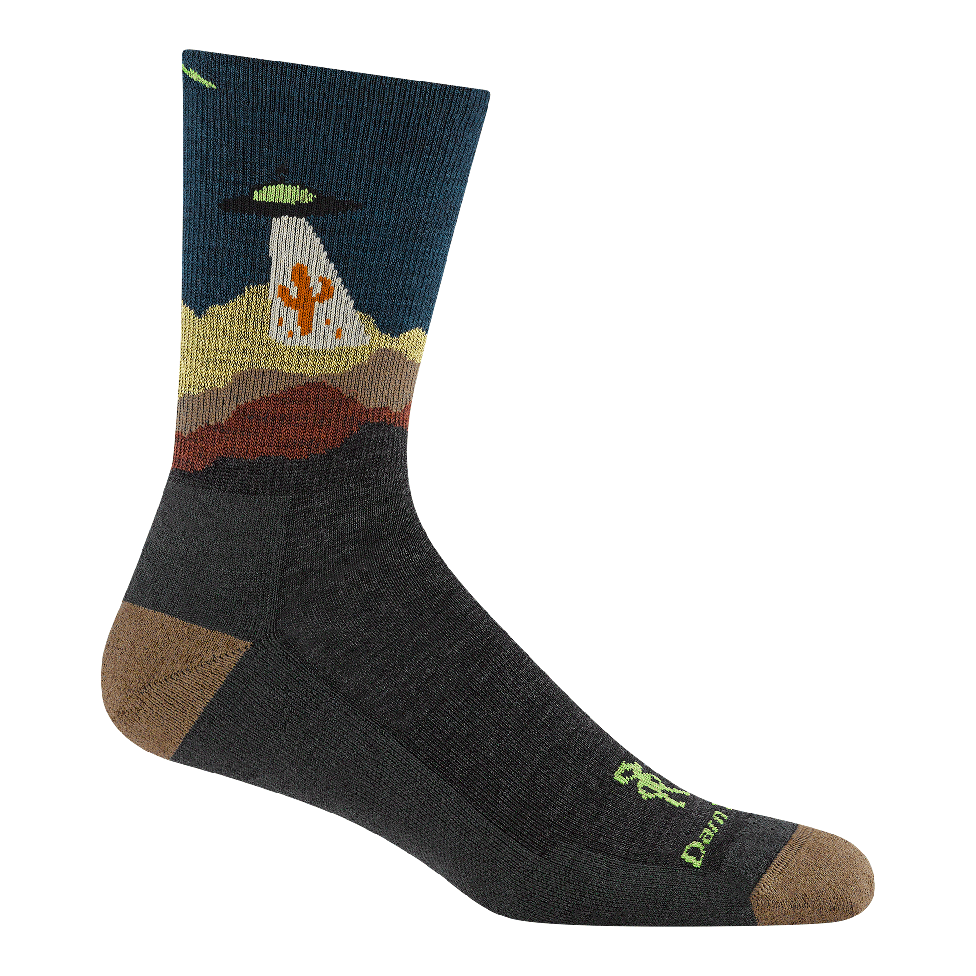 Men's Spaced Out Micro Crew Lightweight Hiking Socks