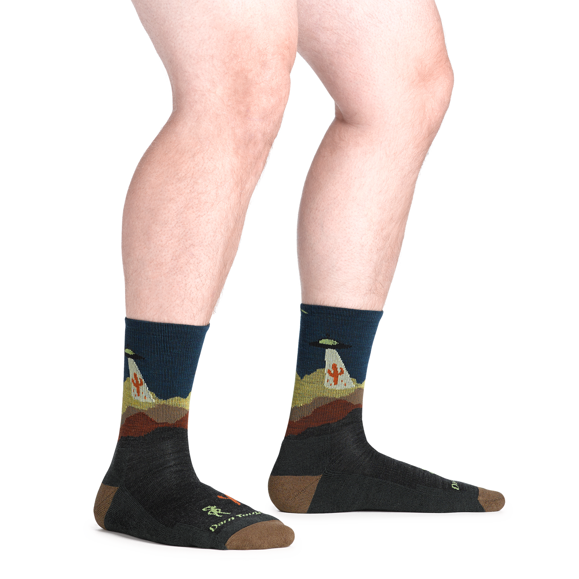 Men's Spaced Out Micro Crew Lightweight Hiking Socks