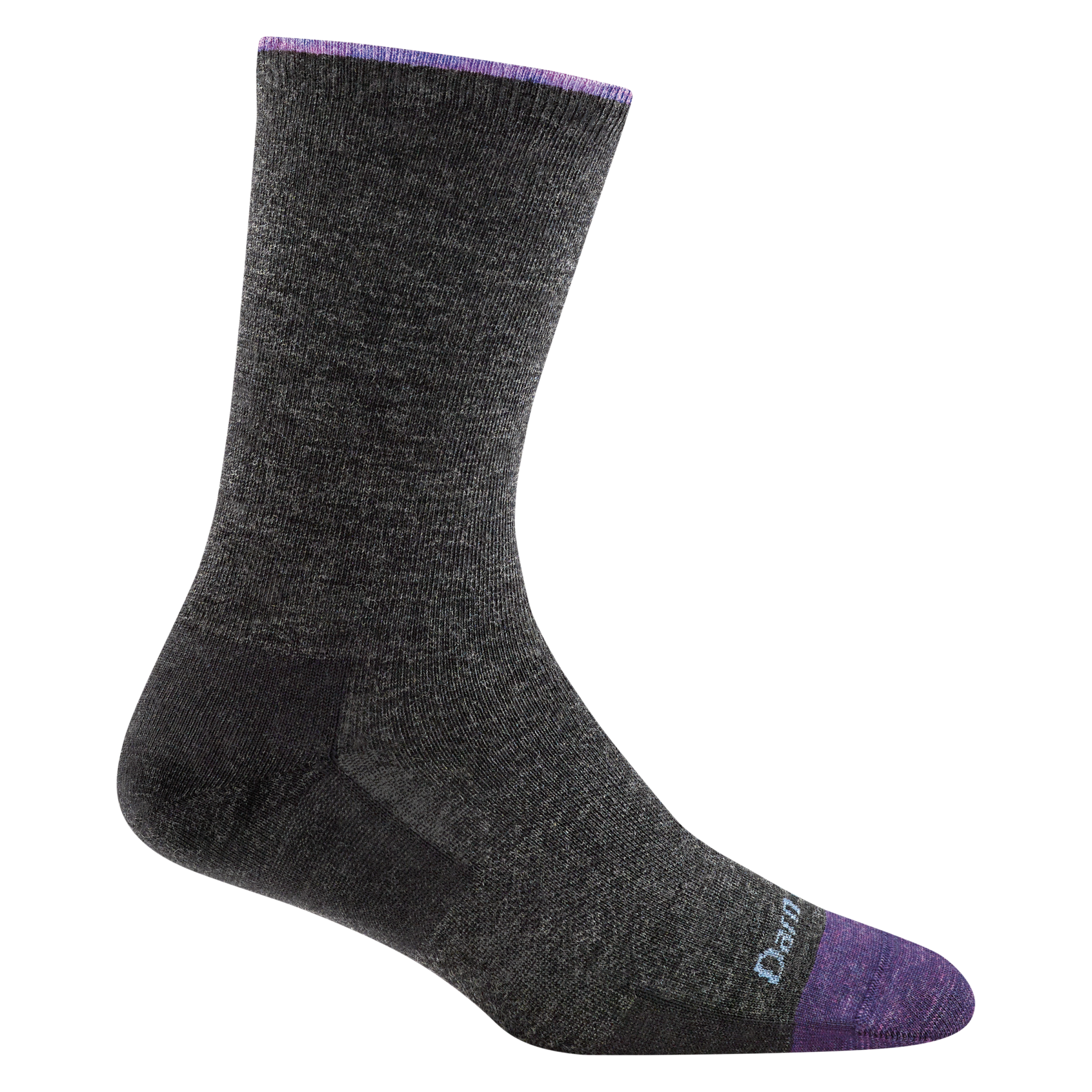 Women's Solid Basic Crew Lightweight Lifestyle Socks