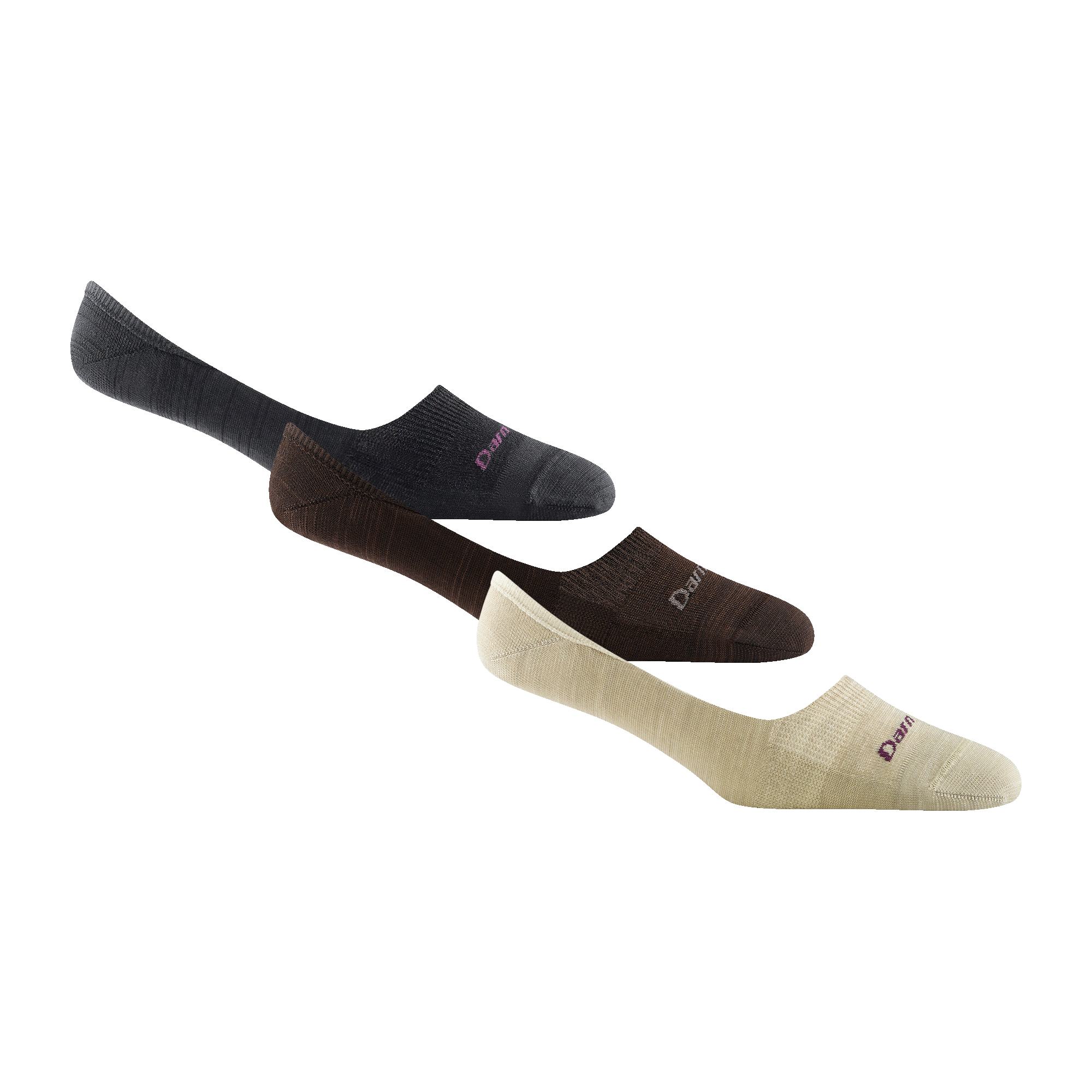 Women's No Show Invisible Lightweight Lifestyle 3-Pack