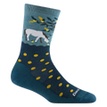 Women's Wild Life Crew Lightweight Lifestyle Socks