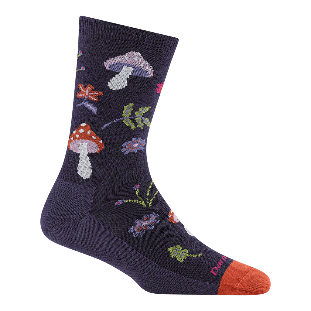 Women's Shroom Bloom Crew Lightweight Lifestyle Socks