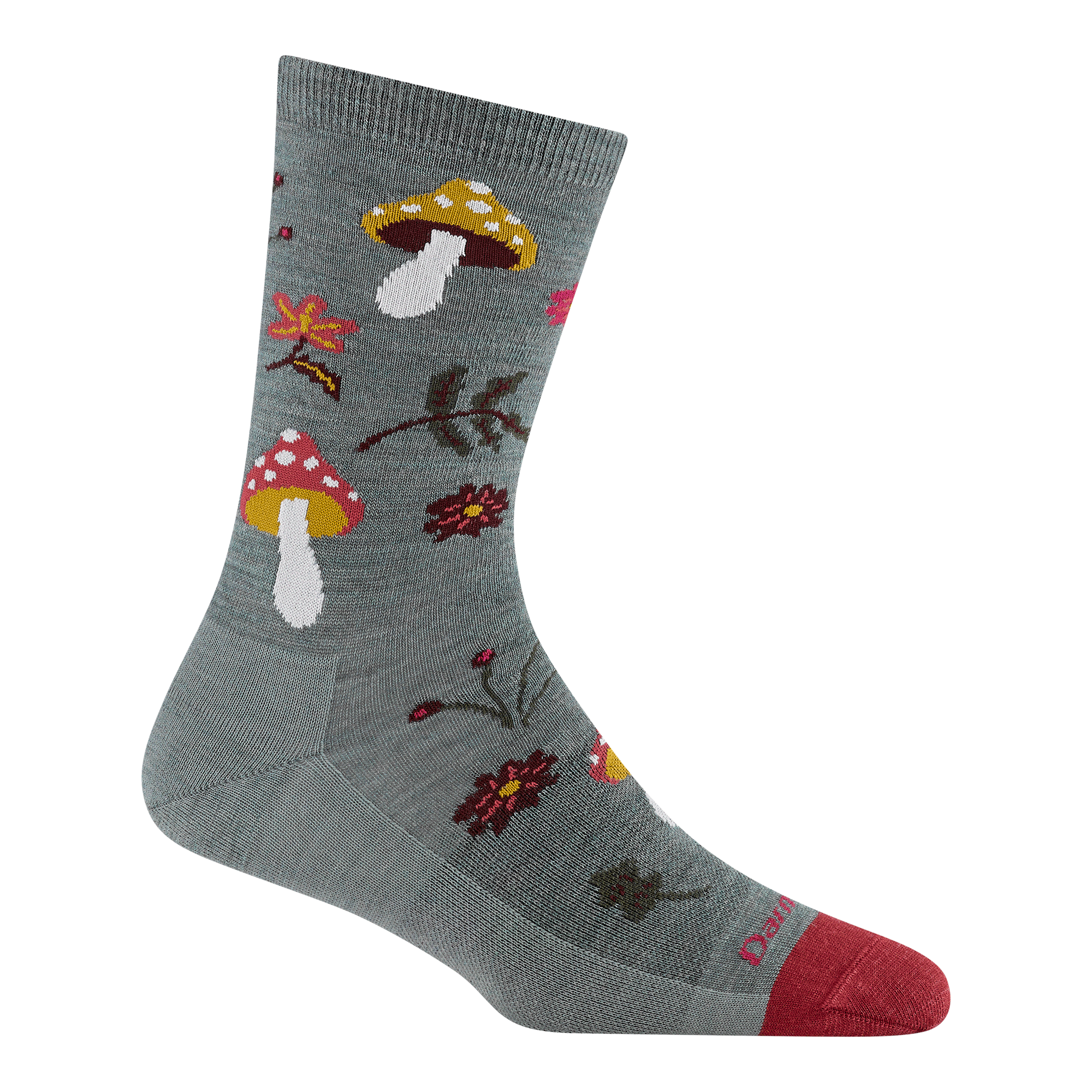 Women's Shroom Bloom Crew Lightweight Lifestyle Socks