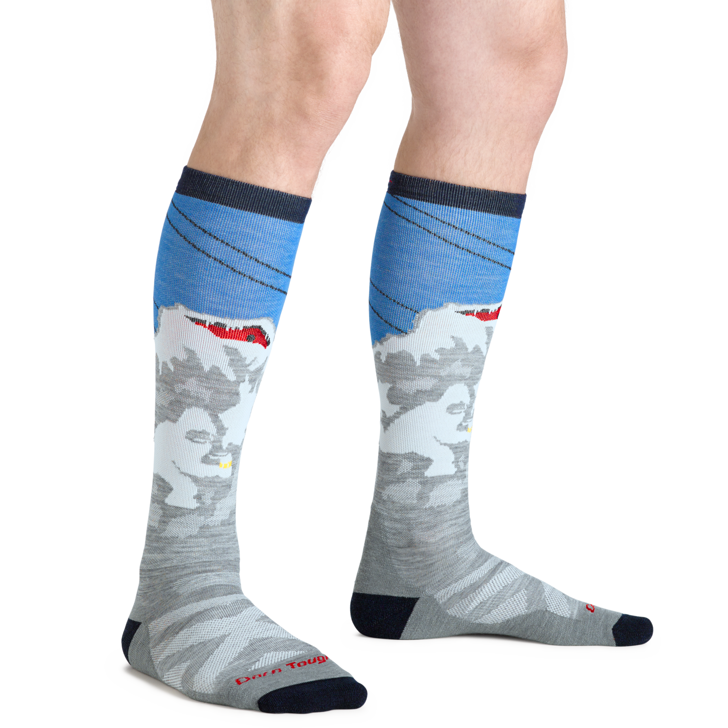 Men's Heady Yeti Over-the-Calf Midweight Ski & Snowboard Socks