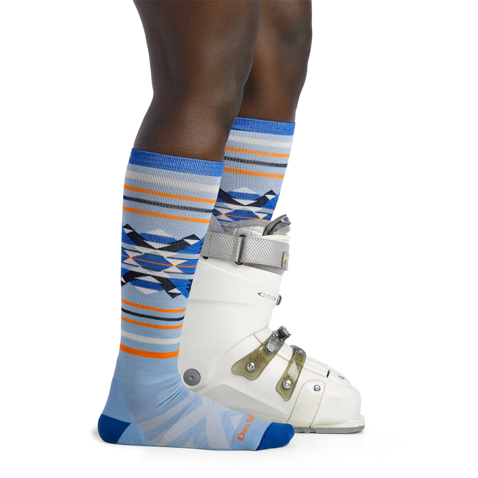 Women's Snowscape Over-the-Calf  Lightweight Ski & Snowboard Sock-Last Chance