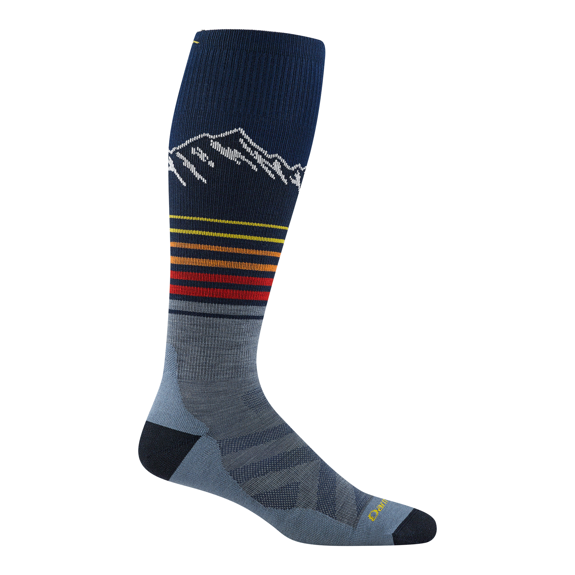 Men's Steep Lines Over-the-Calf Lightweight Ski & Snowboard Socks