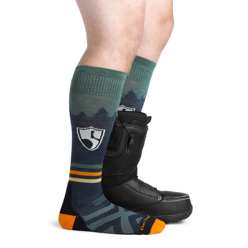 High Fives Over-the-Calf Midweight Ski & Snowboard Socks