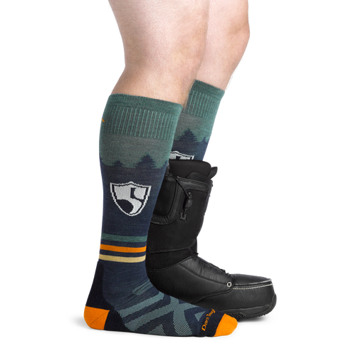 High Fives Over-the-Calf Midweight Ski & Snowboard Socks