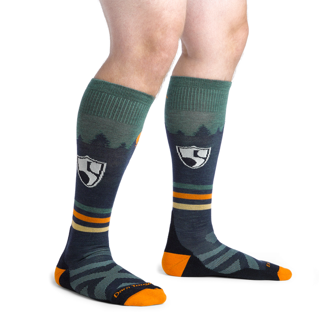 High Fives Over-the-Calf Midweight Ski & Snowboard Socks