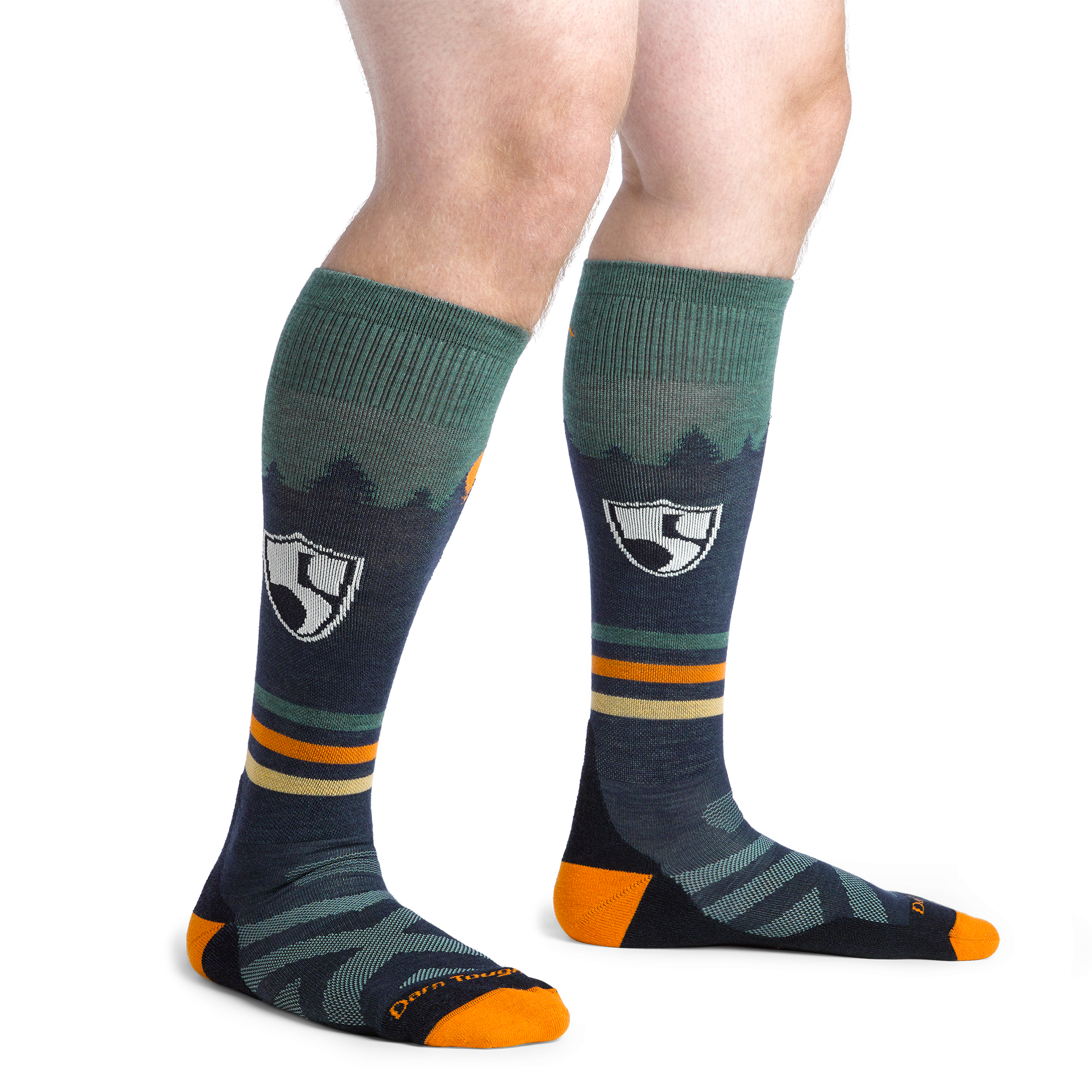 High Fives Over-the-Calf Midweight Ski & Snowboard Socks